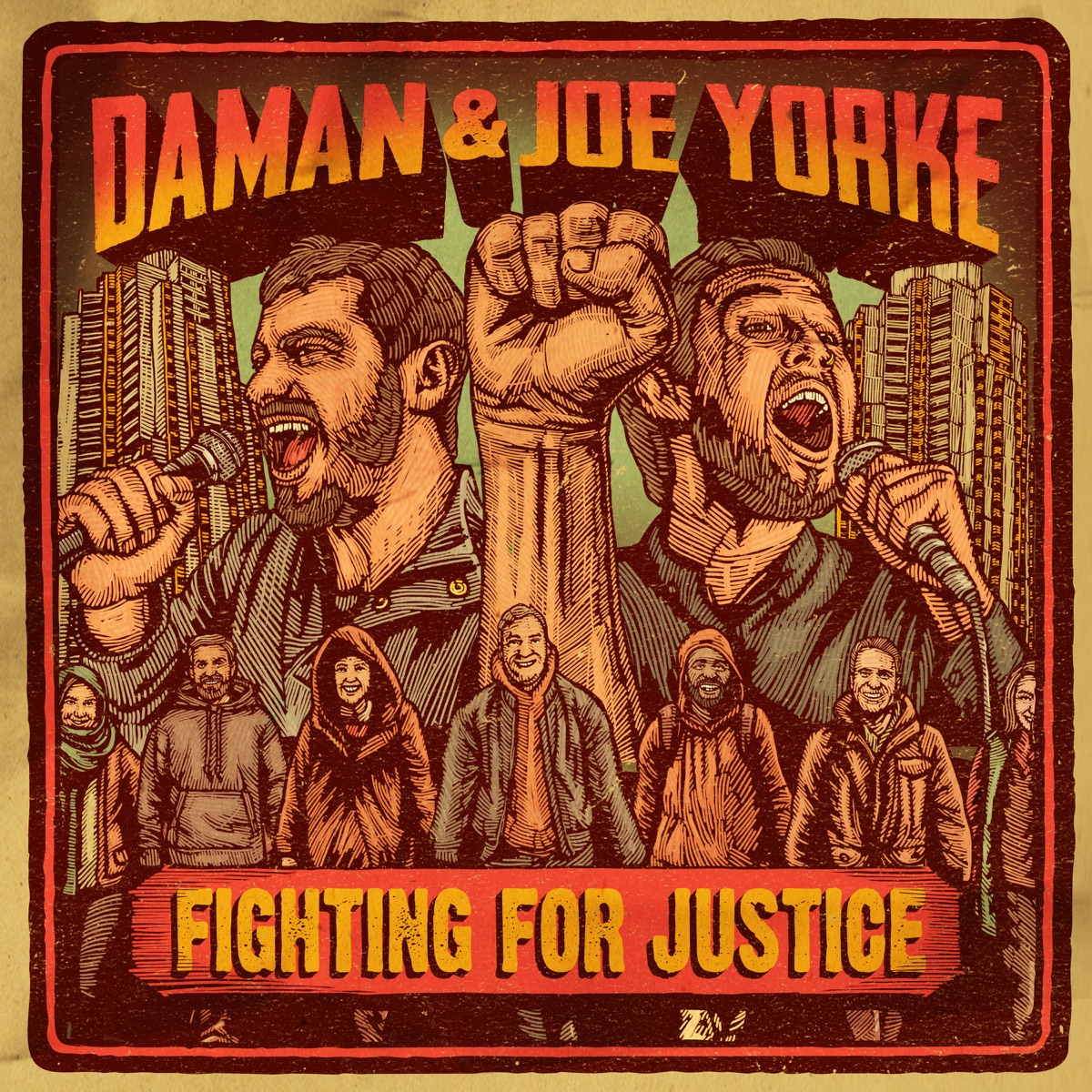 Fighting for Justice (feat. Joe Yorke) - Single by Daman album cover