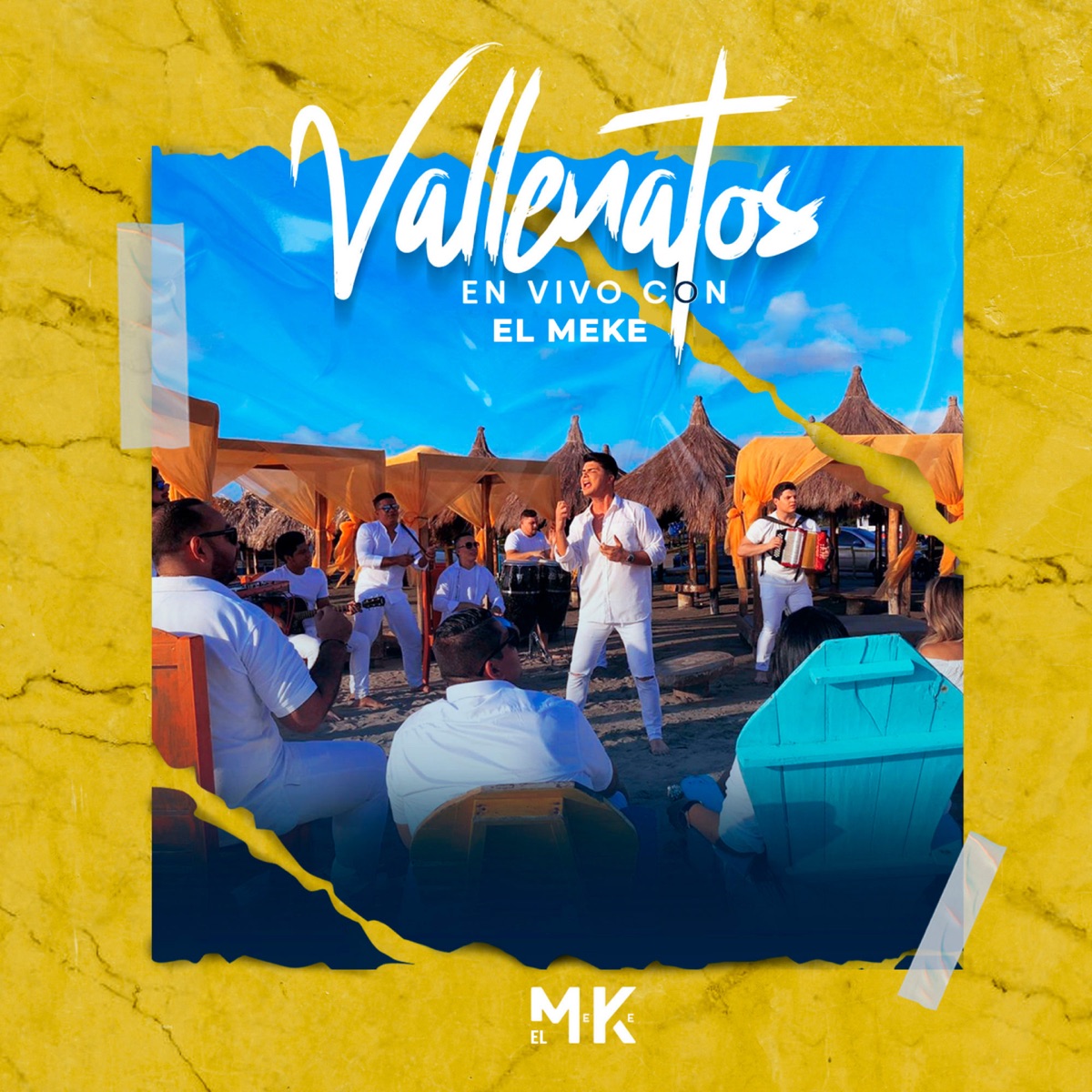 Vallenatos En Vivo con El Meke - EP by El Meke album cover