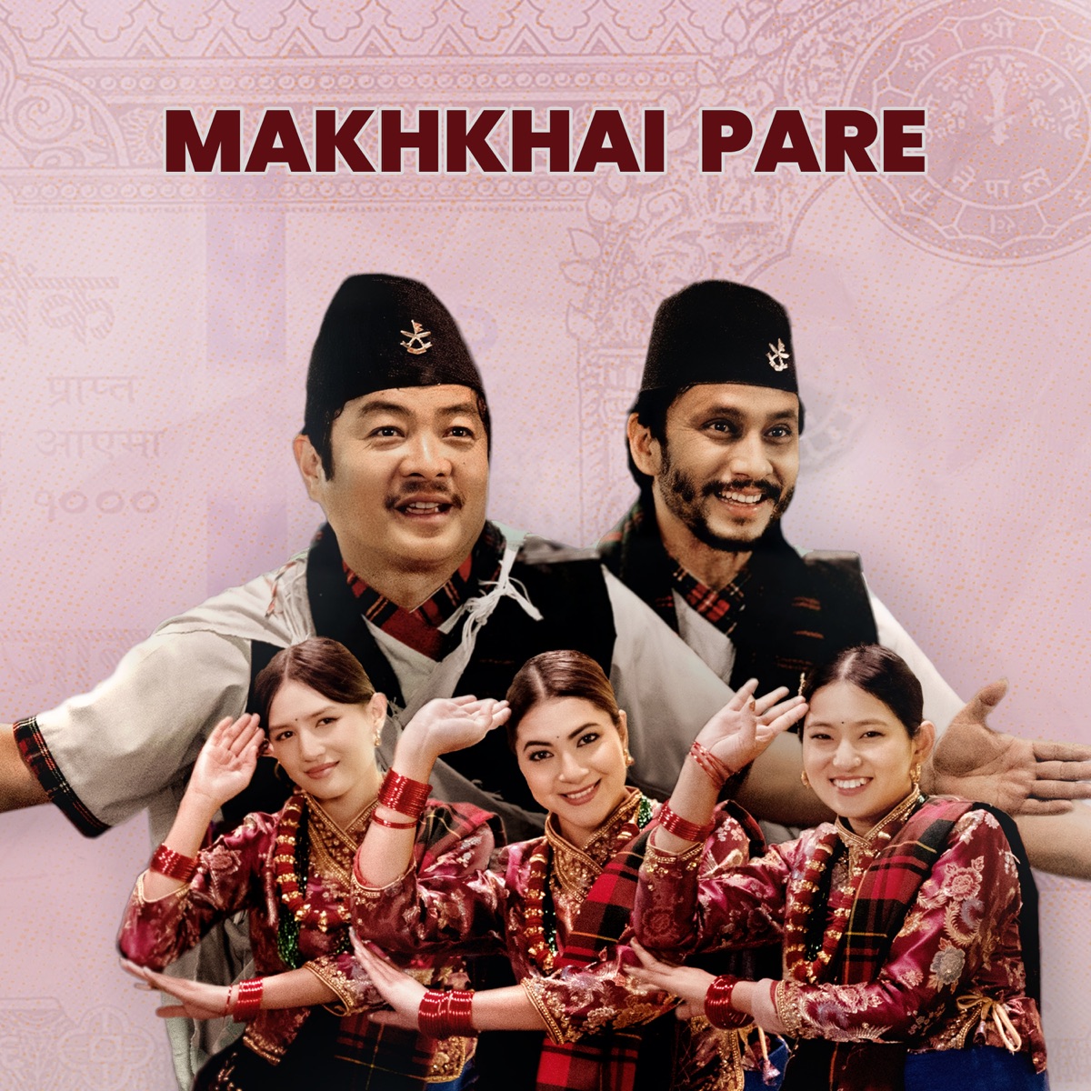 Makhkhai Pare - Single by Himal Kadaria, Prashant Siwakoti & Sasikaa Rai album cover