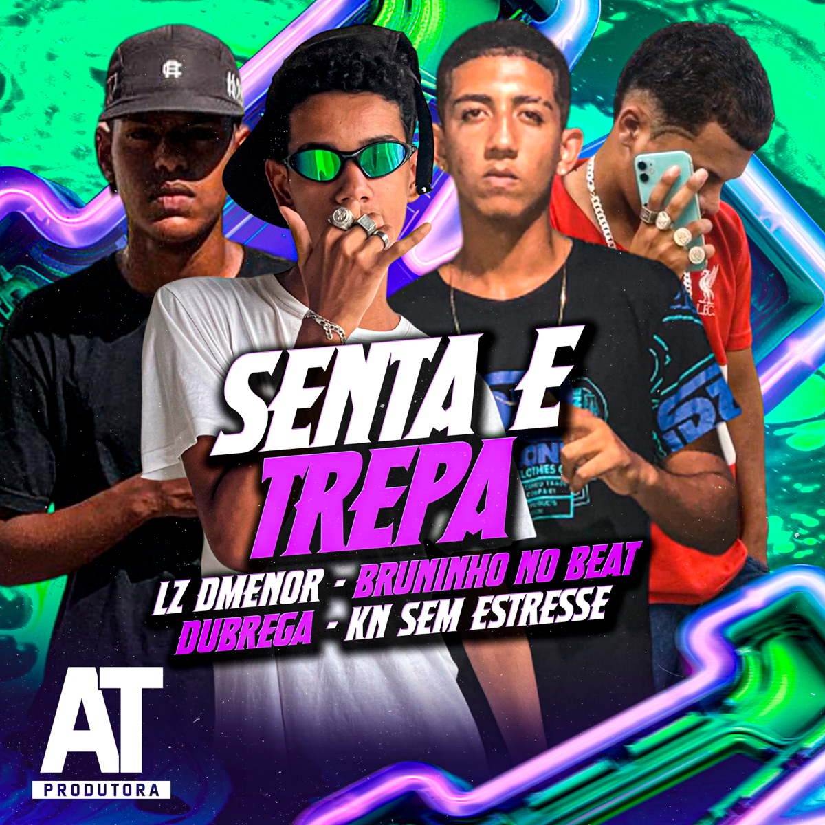 Senta e Trepa (feat. KN Sem Estresse) - Single by Dubrega, Bruninho no Beat & Lz Dmenor album cover