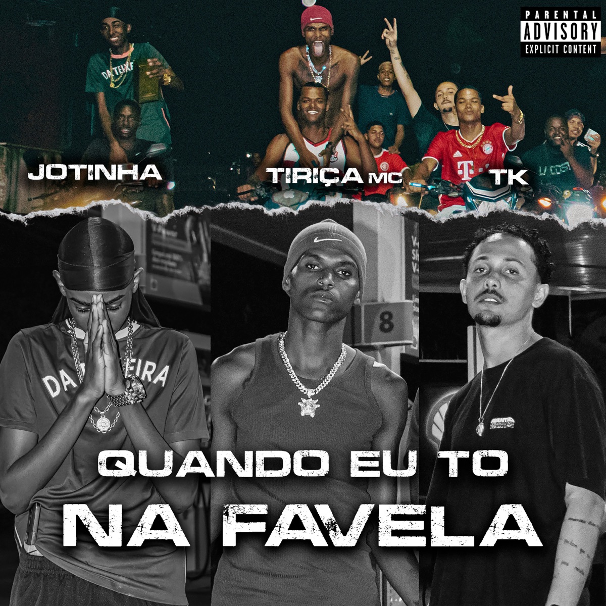 Quando Eu to na Favela - Single by TK, tiriça mc & Jotinha album cover