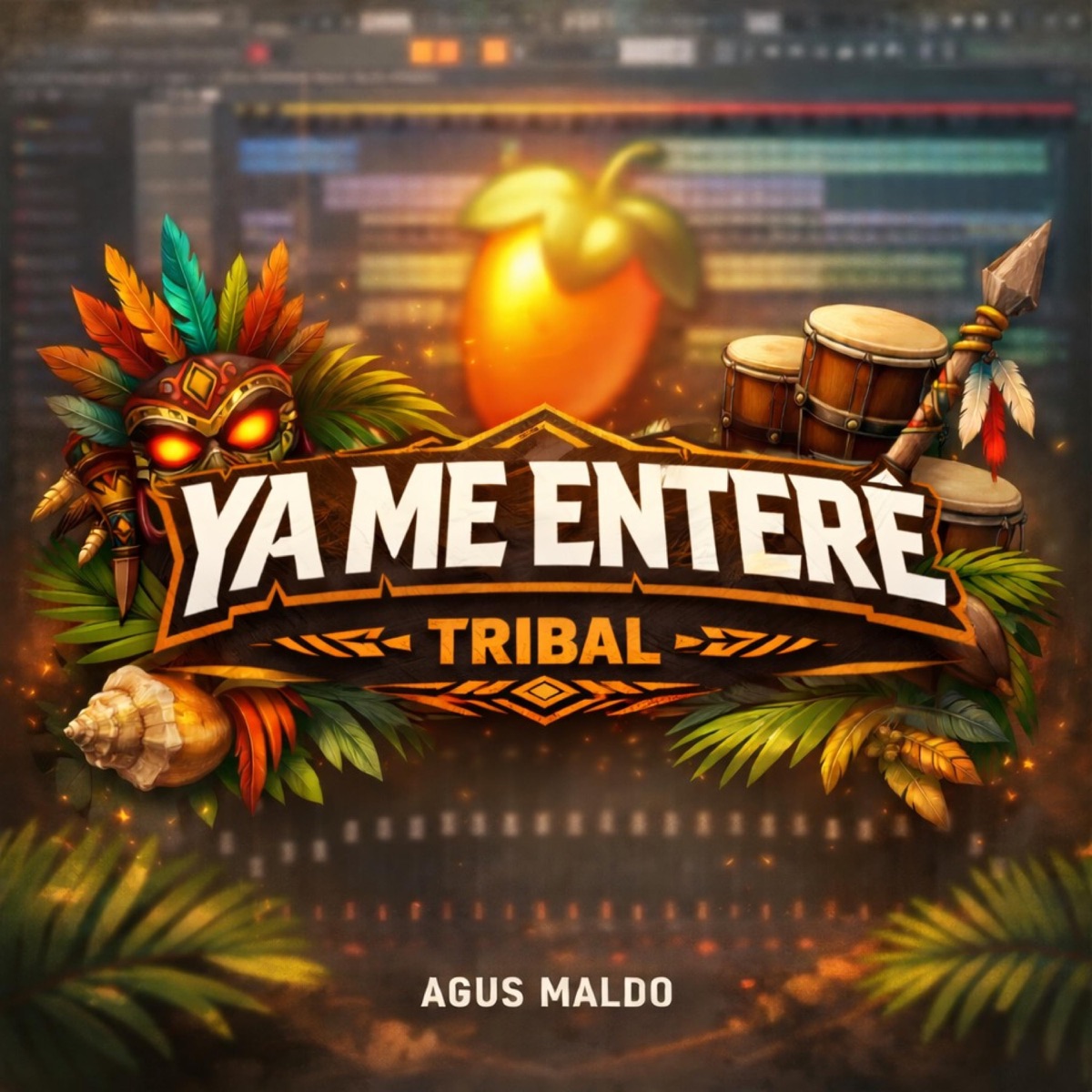 YA ME ENTERE (TRIBAL) - Single by Agus Maldo album cover