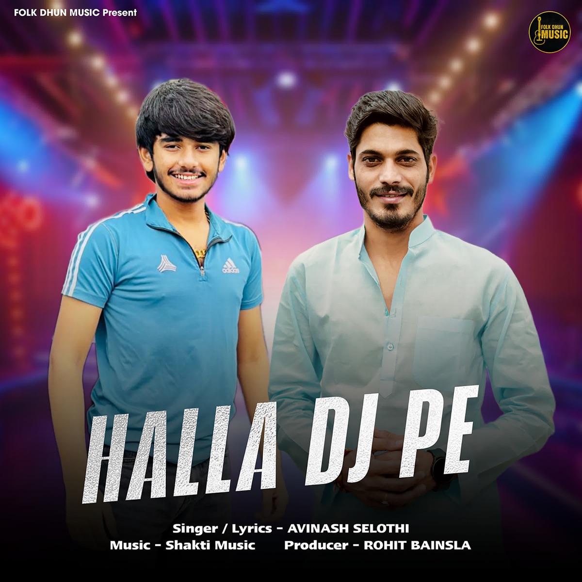 Halla Dj Pe - Single by Avinash Selothi album cover