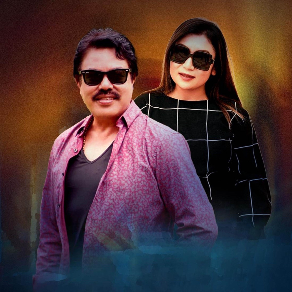 Badal Barsa Bijuli Hindi Version - Single by Ananda Karki & Prashna Shakya album cover