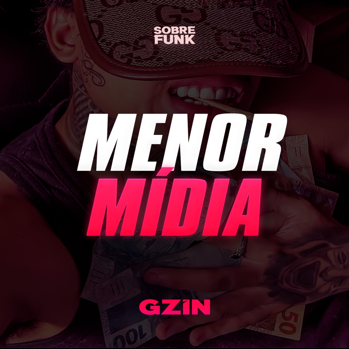 Menor Mídia - Single by Gzin album cover