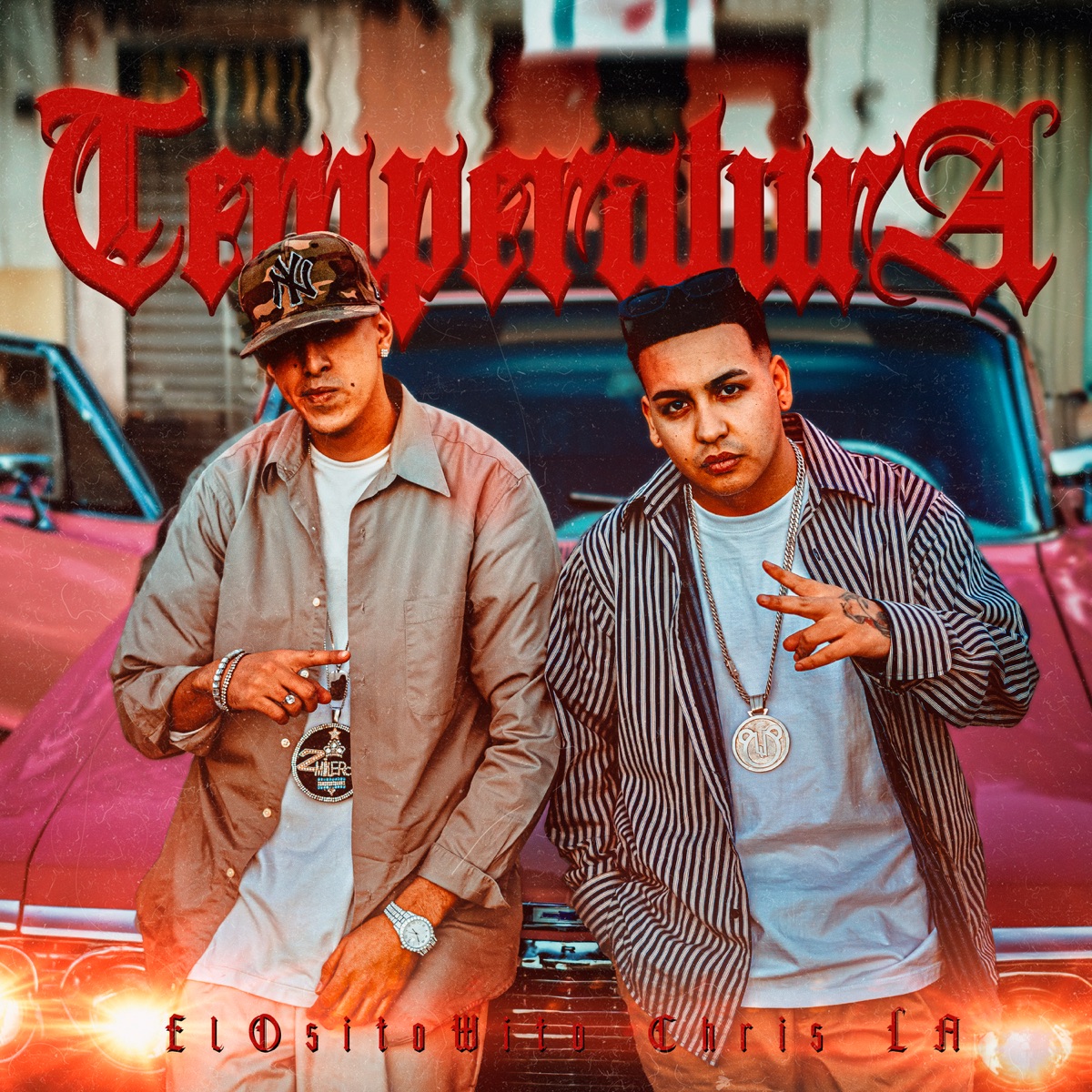 Temperatura - Single by El Osito Wito, 2mileros & Tin On The Beat album cover