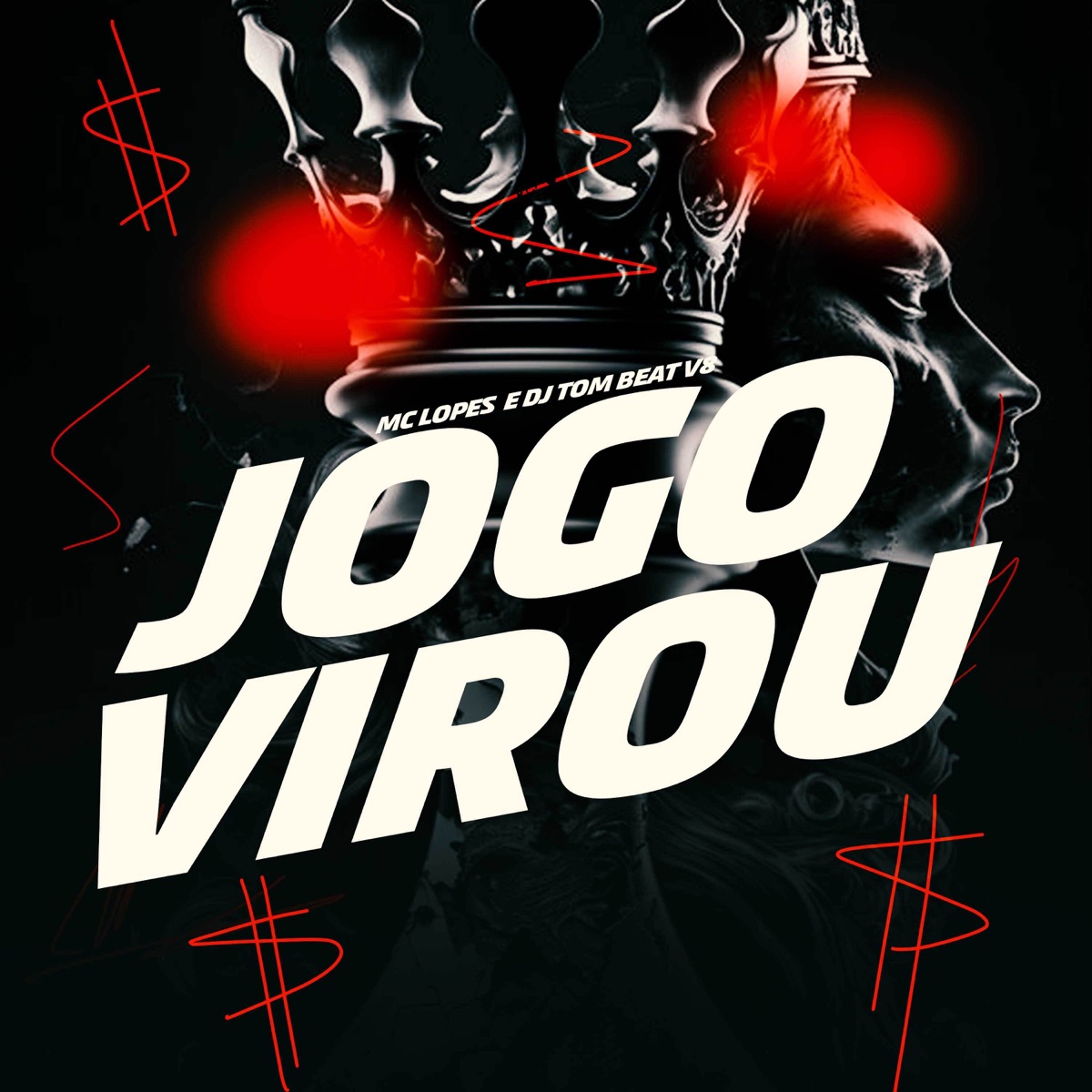 Jogo Virou - Single by MC Lopes & DJ TOM BEAT V8 album cover