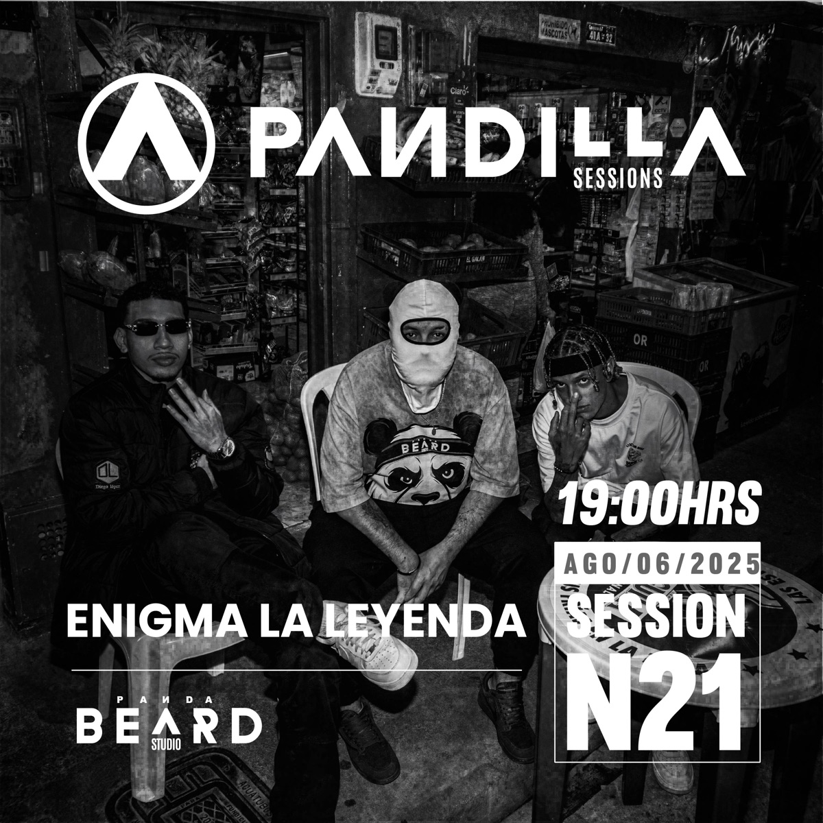Pandilla Session 21 - Single by Panda Beard & Enigma la leyenda album cover