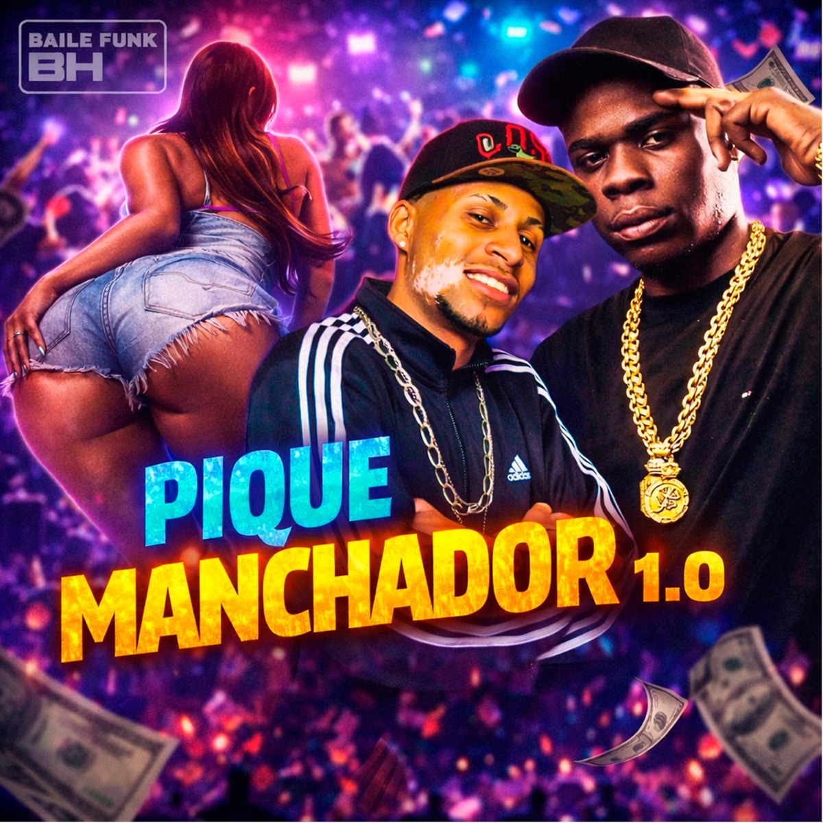 Pique Manchador 1.0 - Single by Dj Manchinha & MC BLACK DA PENHA album cover
