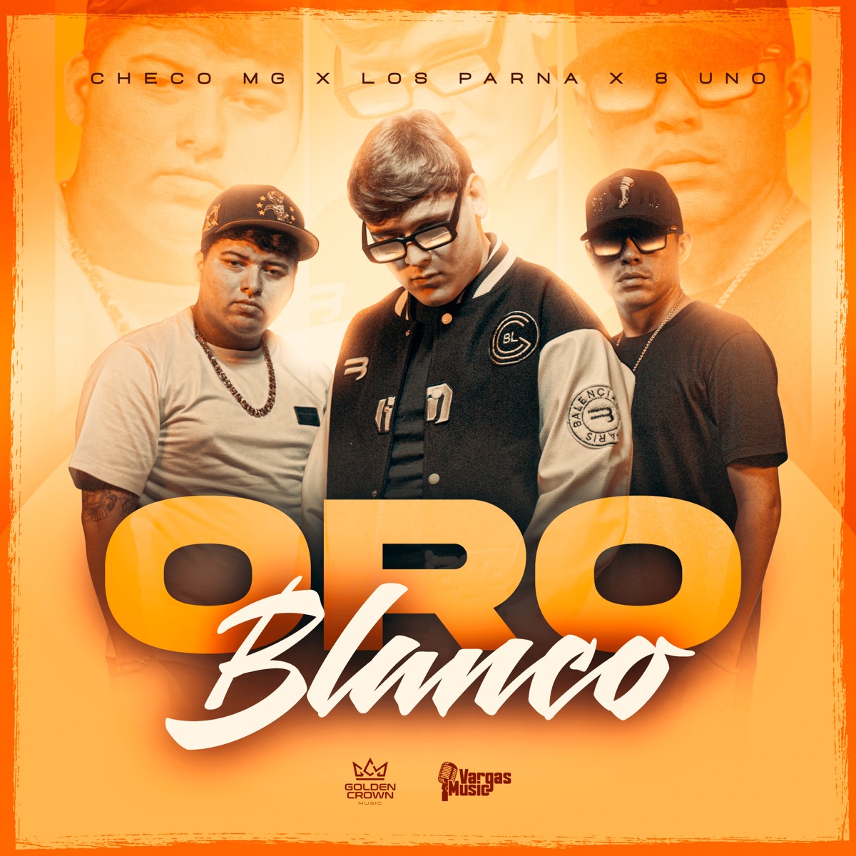 Oro Blanco - Single by Cheko Mg, Los Parna & 8Uno album cover