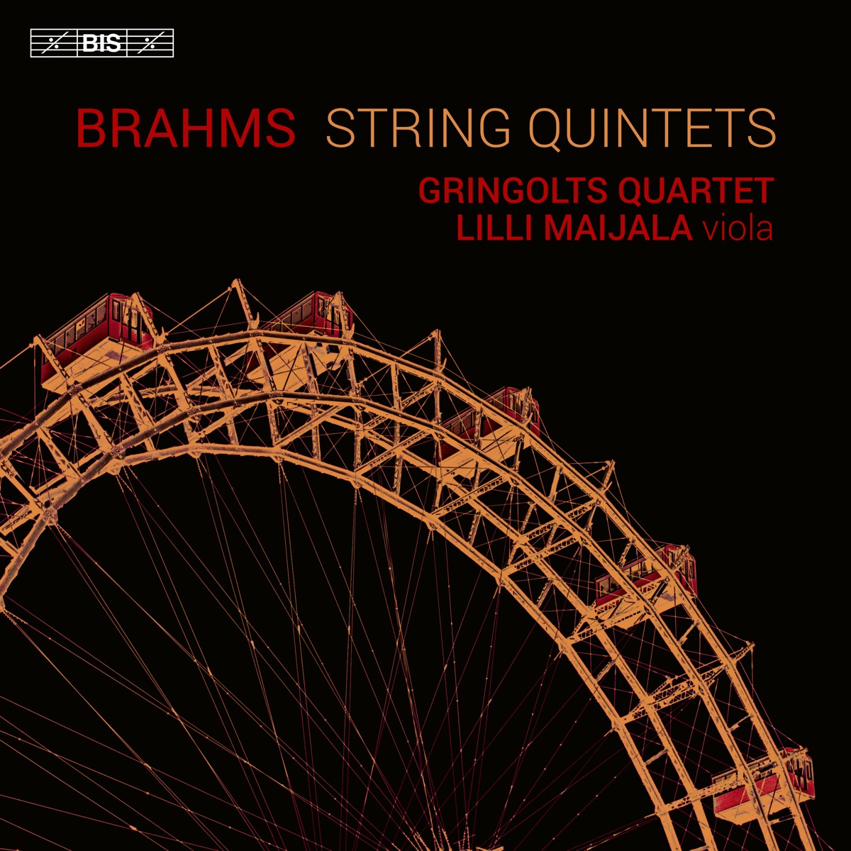 Brahms: String Quintets by Gringolts Quartet & Lilli Maijala album cover