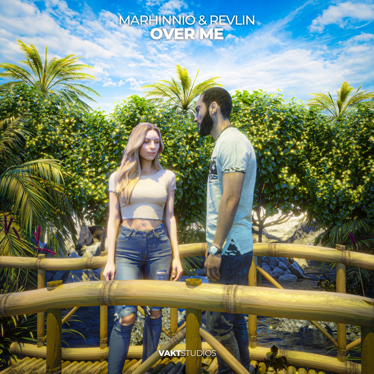 Over Me - Single by Marhinnio & REVLIN album cover