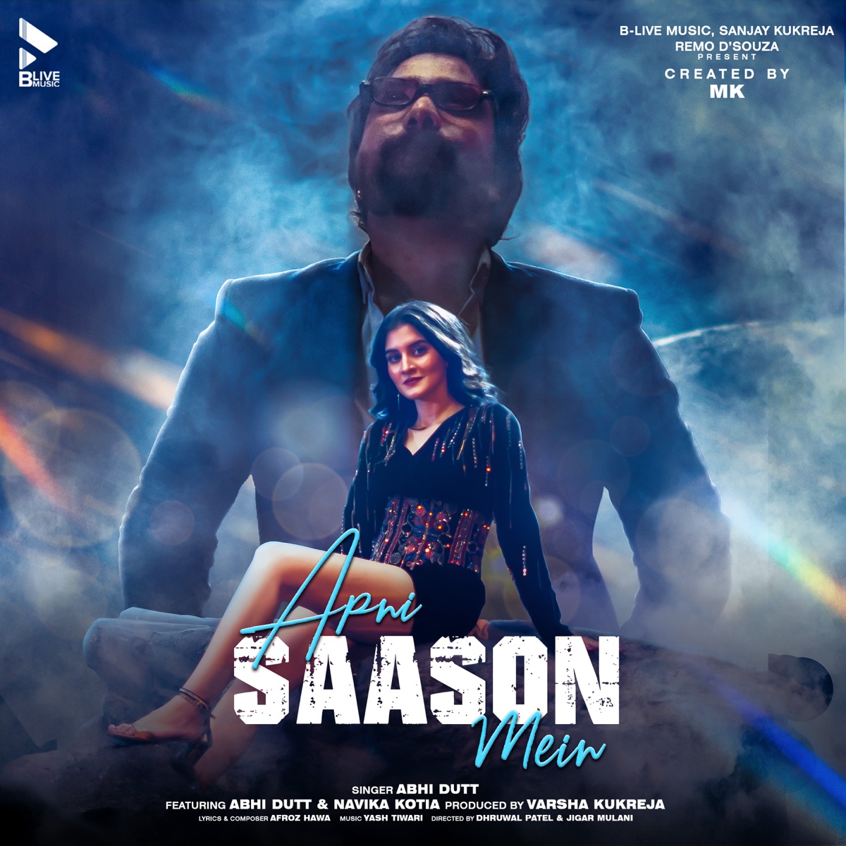 Apni Saanson Mein - Single by Abhi Dutt album cover