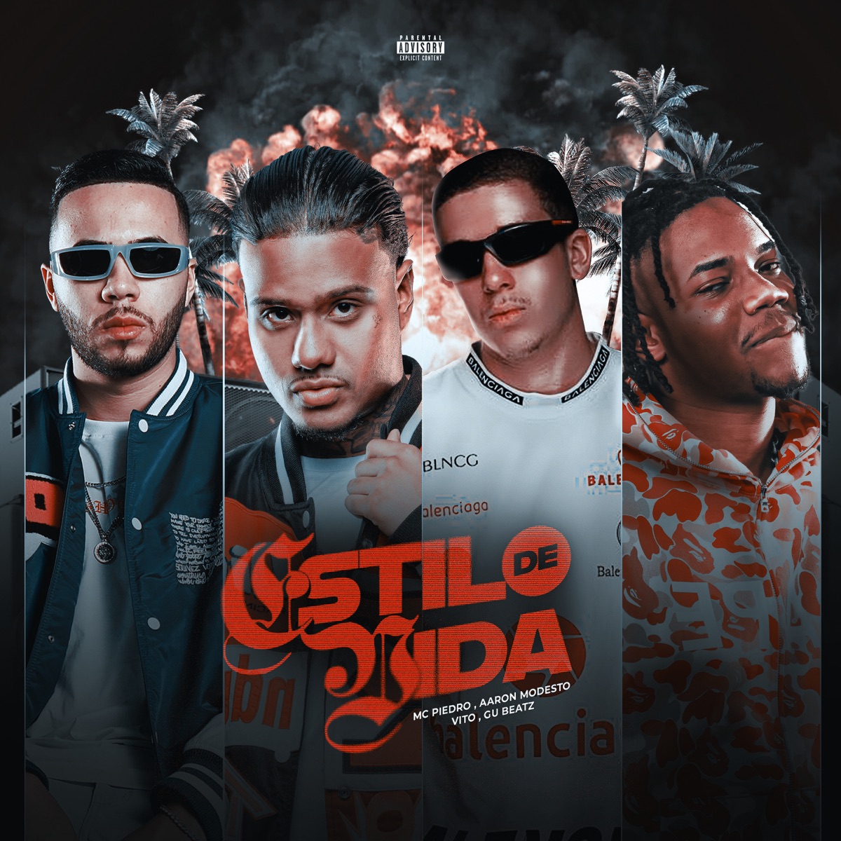 Estilo de Vida (feat. Vito) - Single by Mc Piedro, Gubeatz & Aaron Modesto album cover
