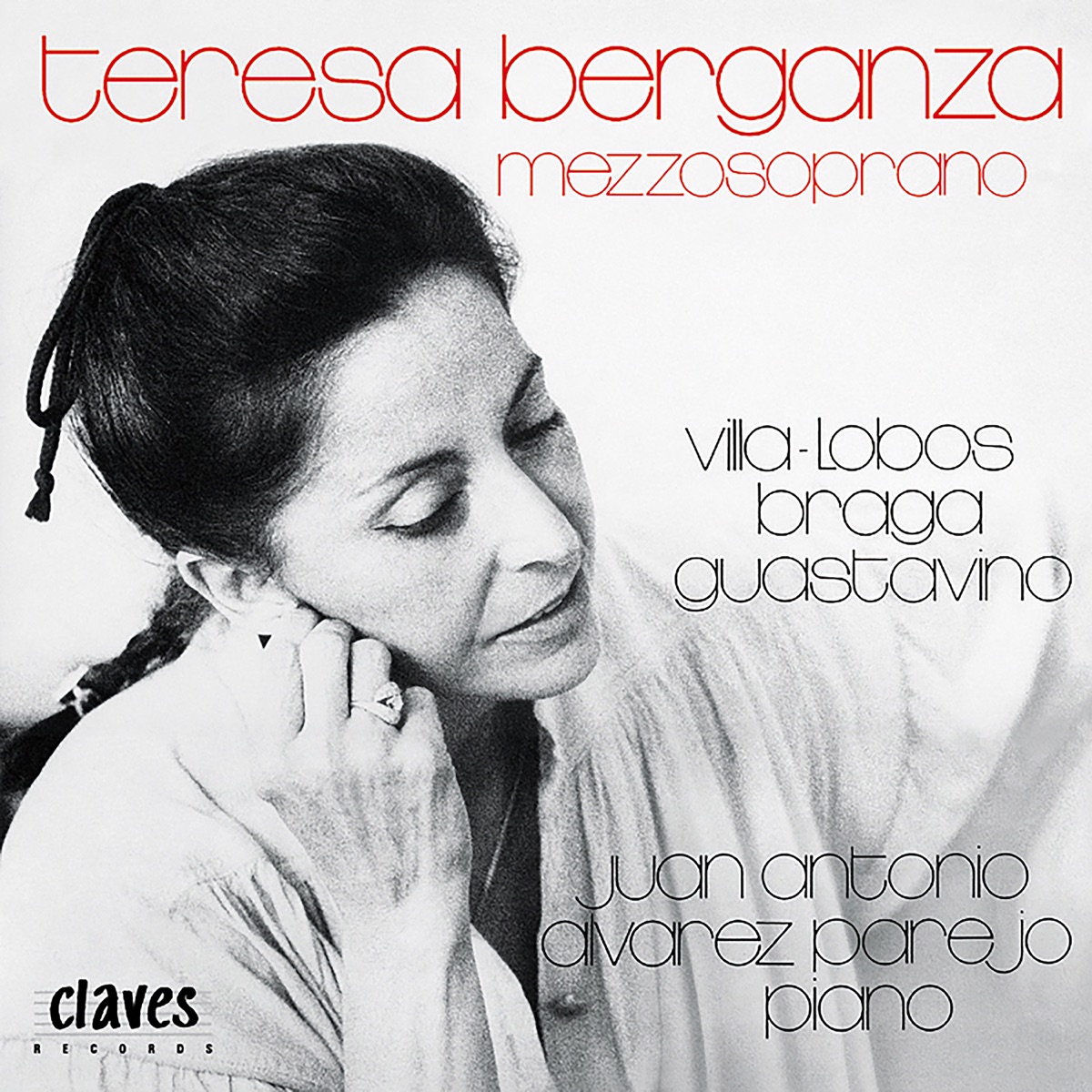 Villa-Lobos, Braga & Guastavino: Songs from South America for Mezzo Soprano & Piano by Juan Antonio Álvarez Parejo & Teresa Berganza album cover