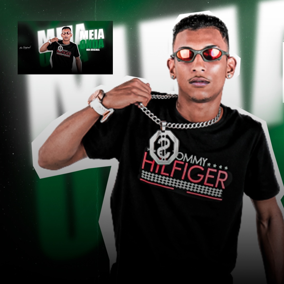 Meia Onda (feat. MC Mask Ta Pesado & Chefinhow) - Single by Hox Original album cover