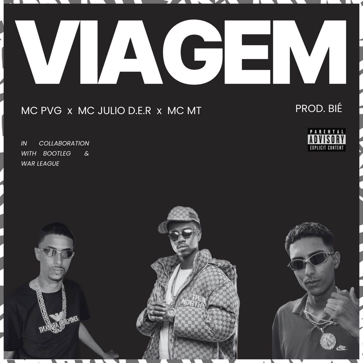 Viagem - Single by MC Julio D.E.R., MC MT OFC & MC PVG album cover
