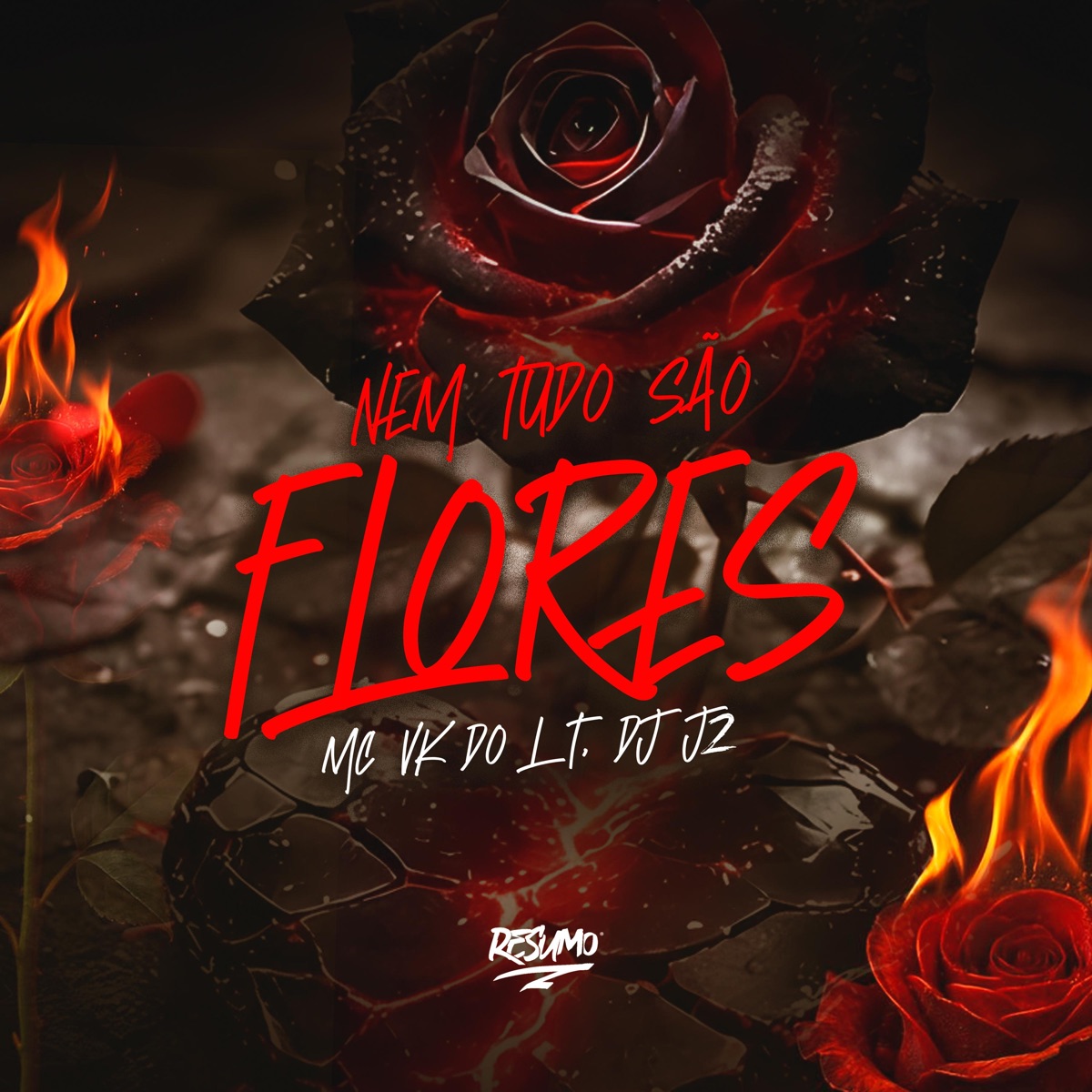 Nem Tudo São Flores - Single by Mc VK do LT & DJ J2 album cover