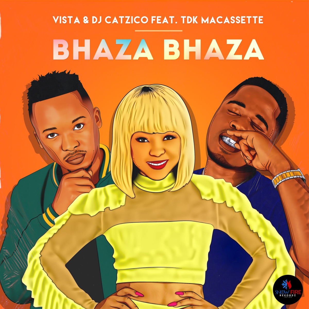 Bhaza Bhaza (feat. TDK Macassette) - Single by Vista & Dj Catzico album cover
