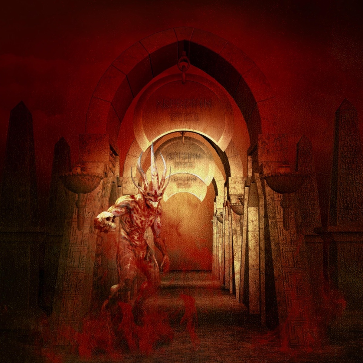 Demonmetal (feat. GHUL BLCK) - Single by Dark Blood album cover