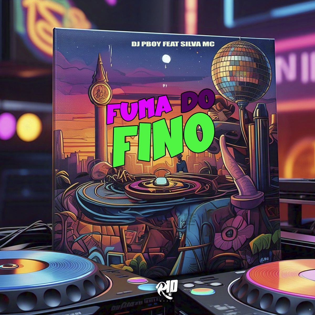 Fuma do Fino - Single by Silva MC & DJ Pboy album cover
