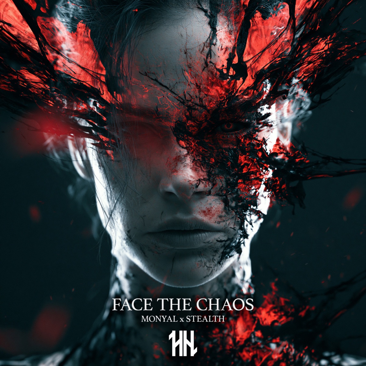 FACE THE CHAOS - Single by Monyal & Stealth album cover