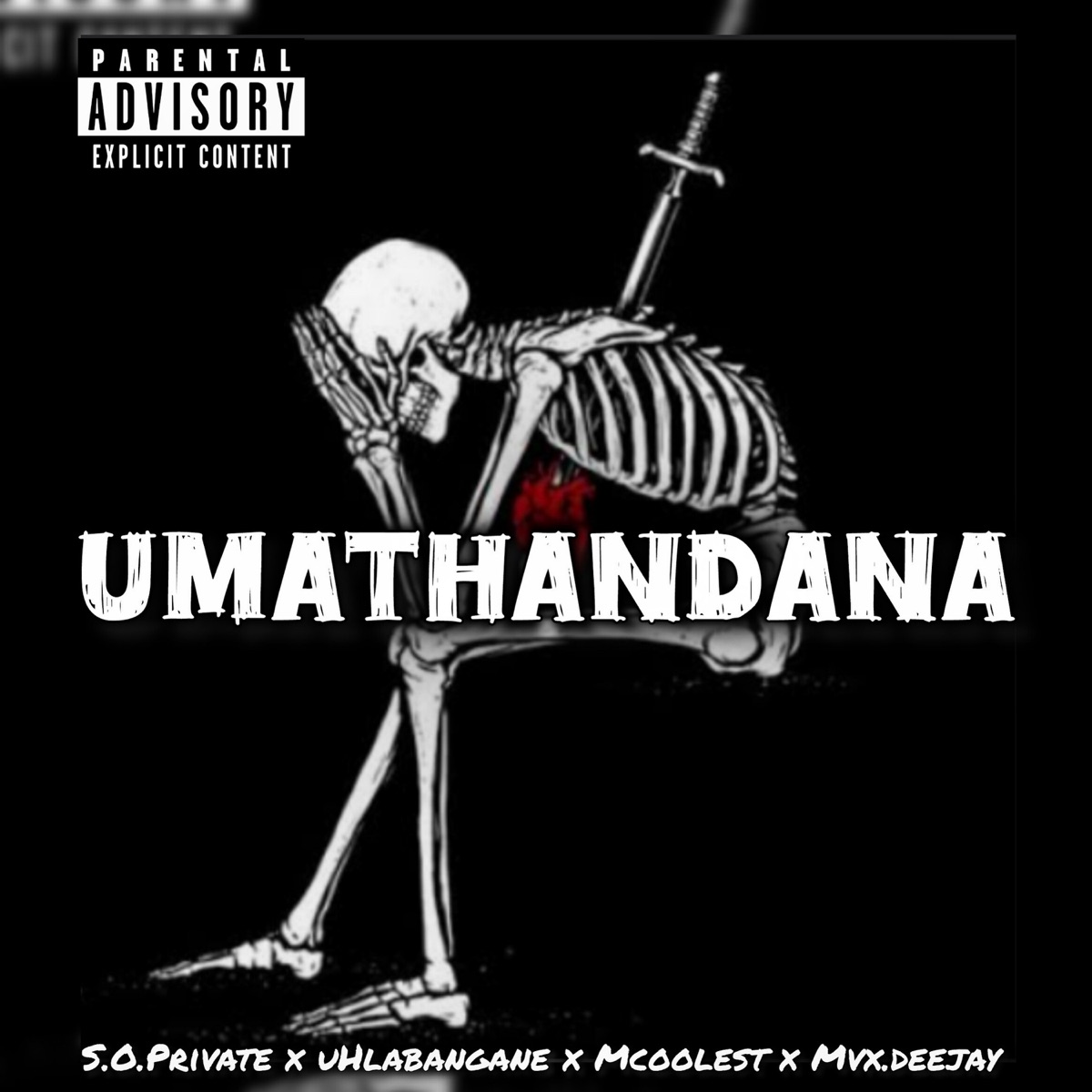 Umathandana (feat. Mvx.deejay) [Remix] - Single by S.O.Private, uHlabangane & Mcoolest album cover
