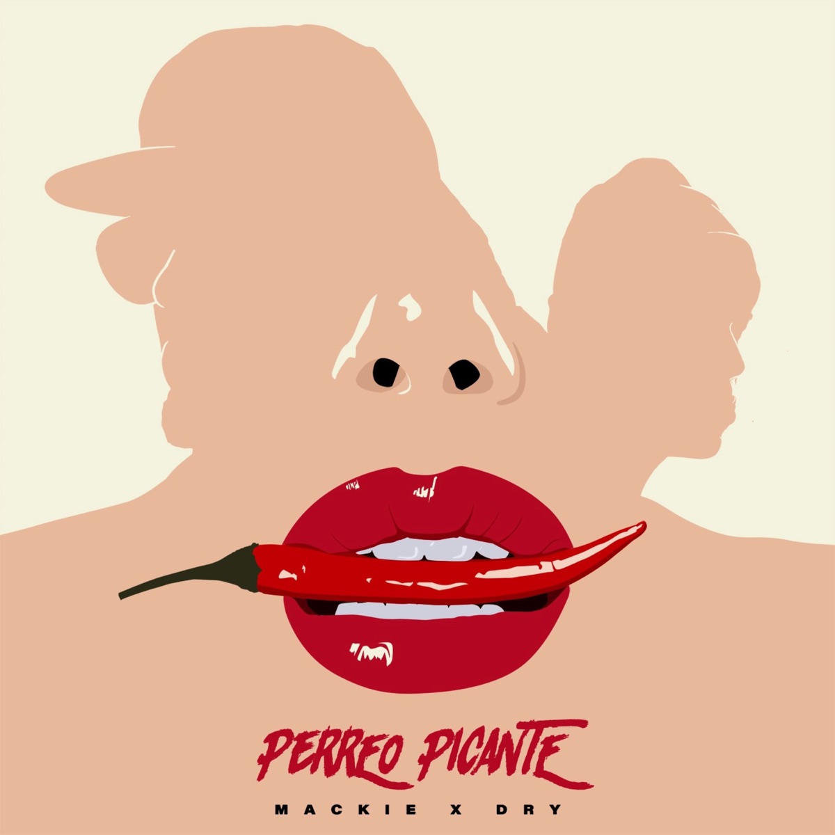 Perreo Picante - Single by Mackie & Dry album cover
