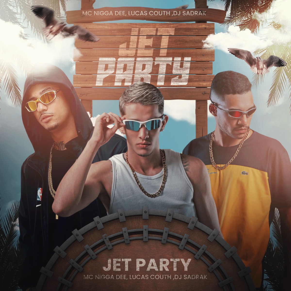 JET PARTY - Single by LUCAS COUTH, DJ SADRAK & Mc Nigga Dee album cover