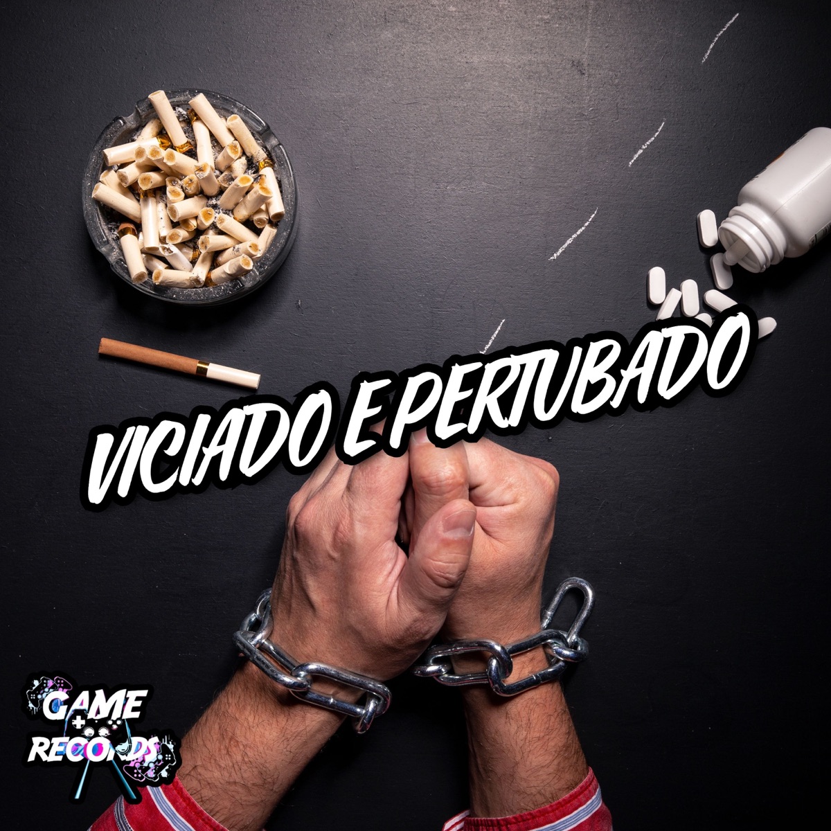Viciado E Pertubado - Single by DJ Kayl011, MC Mauricio da V.I & Mc Yeye album cover