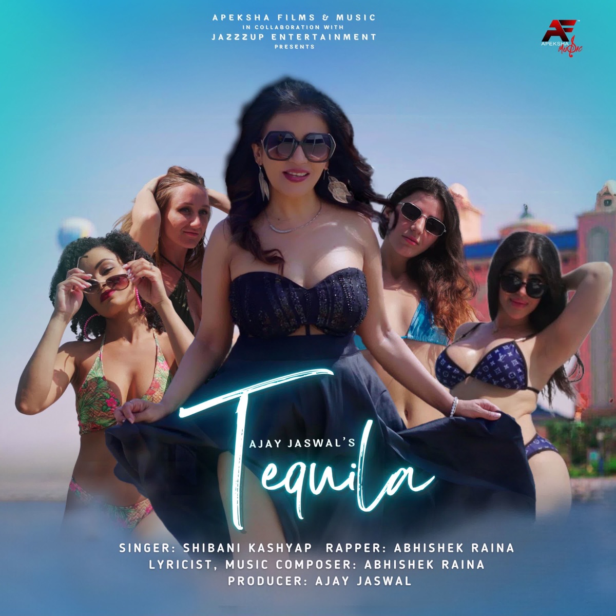 Tequila - Single by Shibani Kashyap & Abhishek Raina album cover