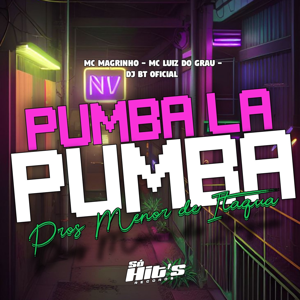 Pumba Lá Pumba Pros Menor de Itaqua - Single by Dj BT Oficial, Mc Magrinho & MC LUIS DO GRAU album cover
