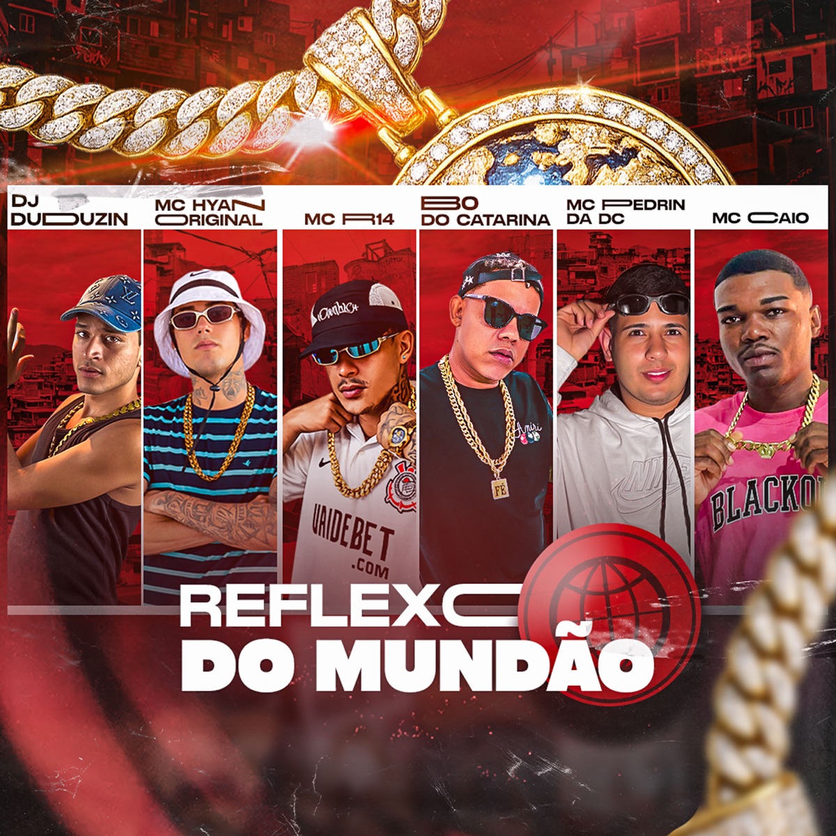 Reflexo do Mundão (feat. MC Hyan & MC R14) - Single by MC Bo do Catarina, MC Caio Rk & Mc Pedrinho da Dc album cover