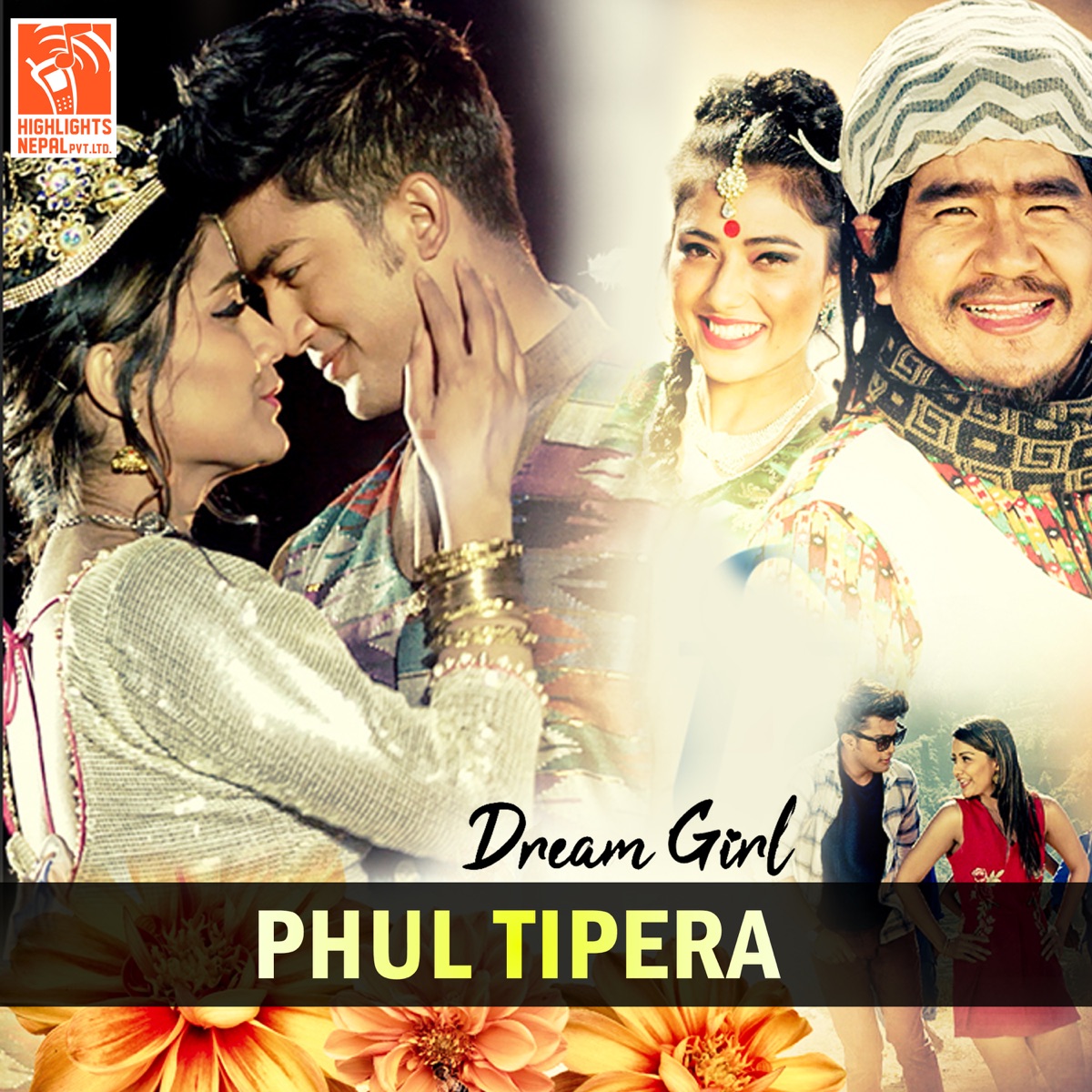 Phul Tipera (From "Dream Girl") - Single by Arjun Pokharel & Durga Kharel album cover