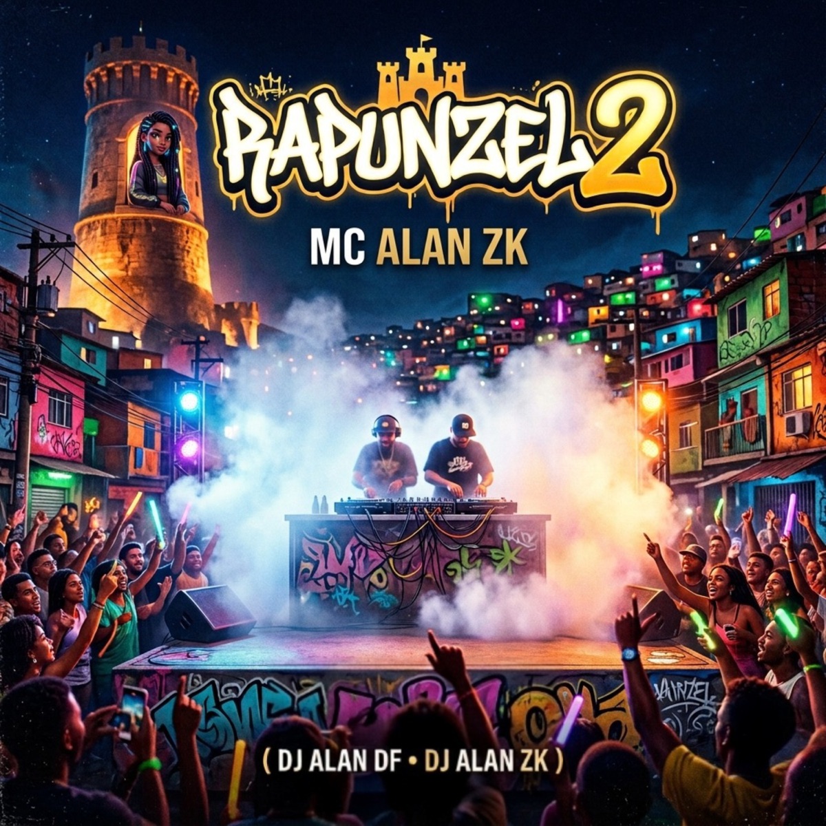 Rapunzel 2 - Single by DJ ALAN DF, DJ ALAN ZK & MC ALAN ZK album cover