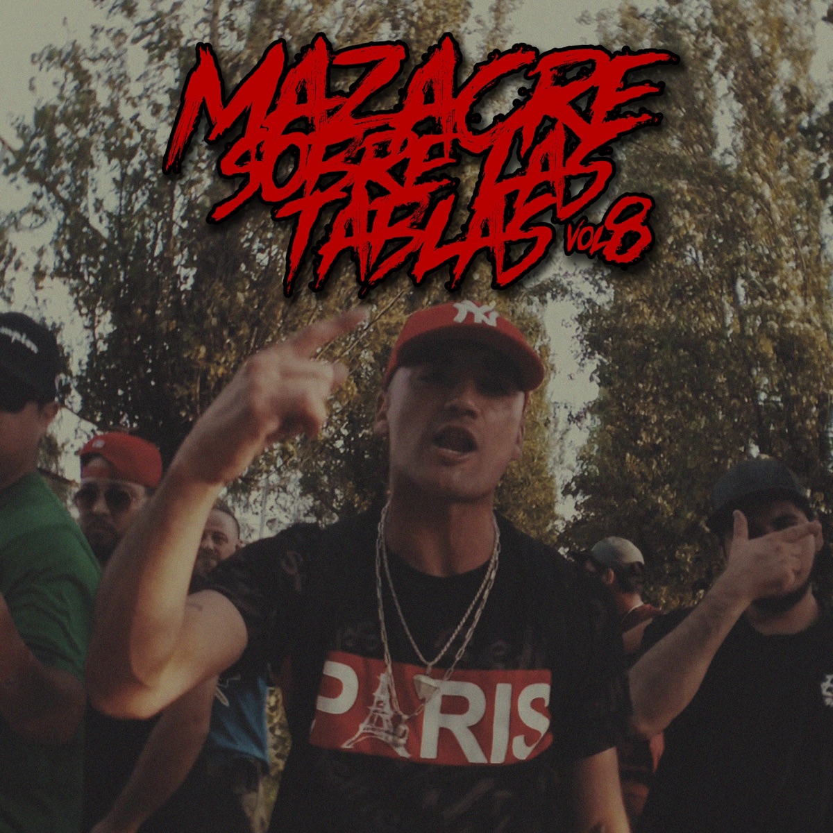Mazacre Sobre las Tablas, Vol. 8 (feat. JaVierino, Esmo, Sensatto & Dinamyk) - Single by Amborc, Astrónomo & Cristalino album cover