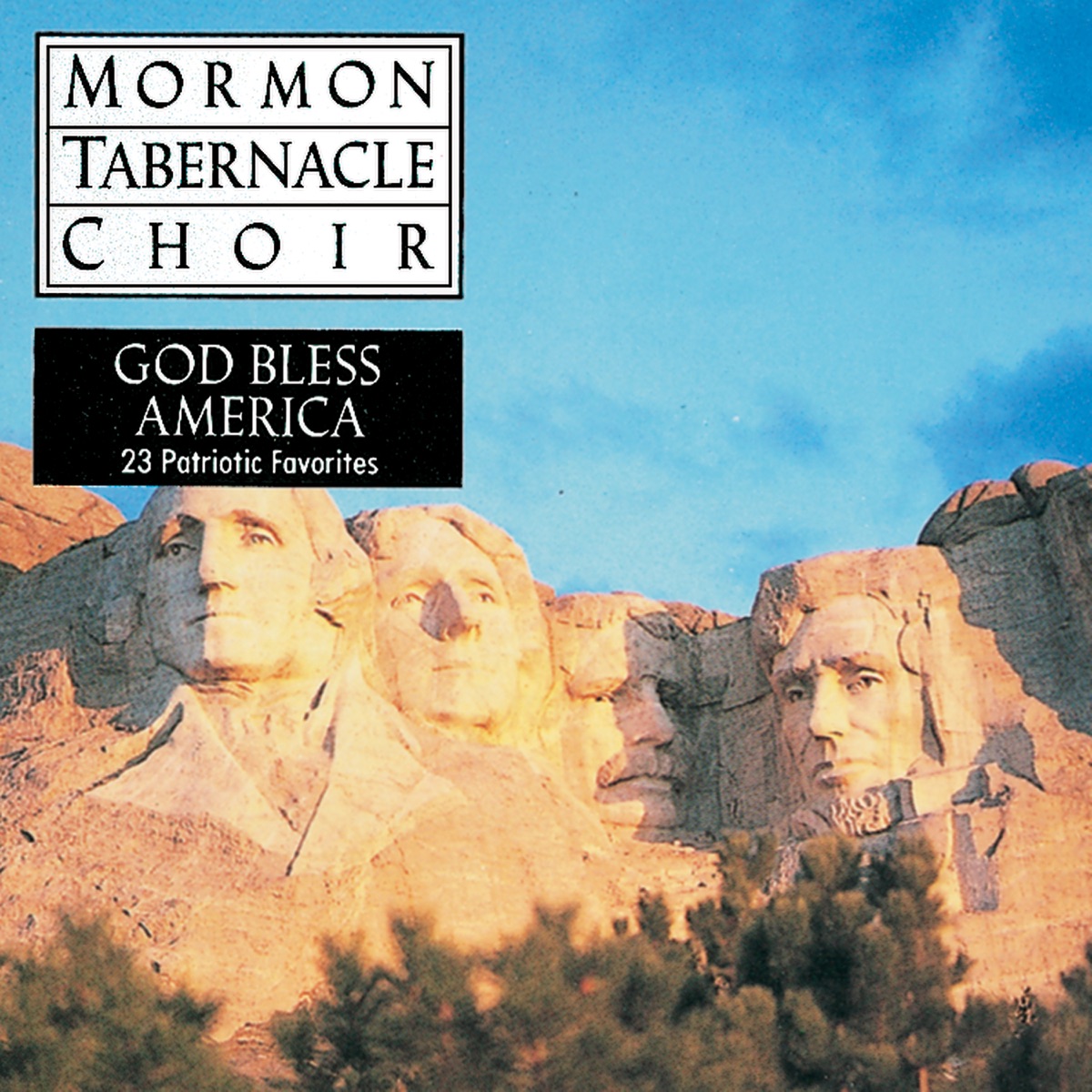 God Bless America by The Tabernacle Choir at Temple Square album cover