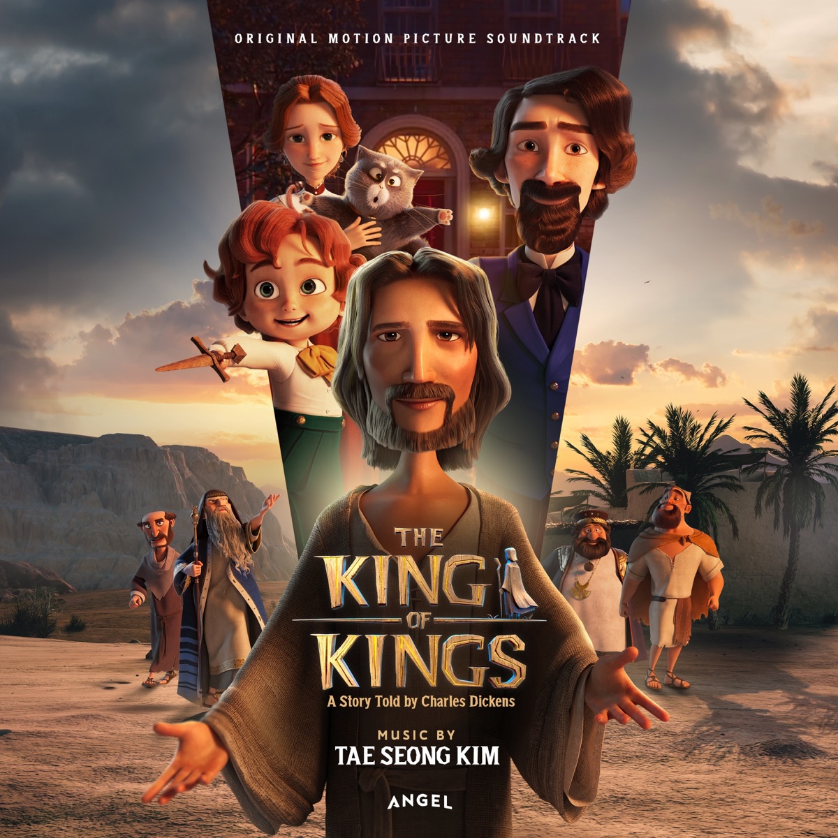 The King of Kings (Soundtrack from the Angel Film) by Kim Tae Seong & Angel album cover