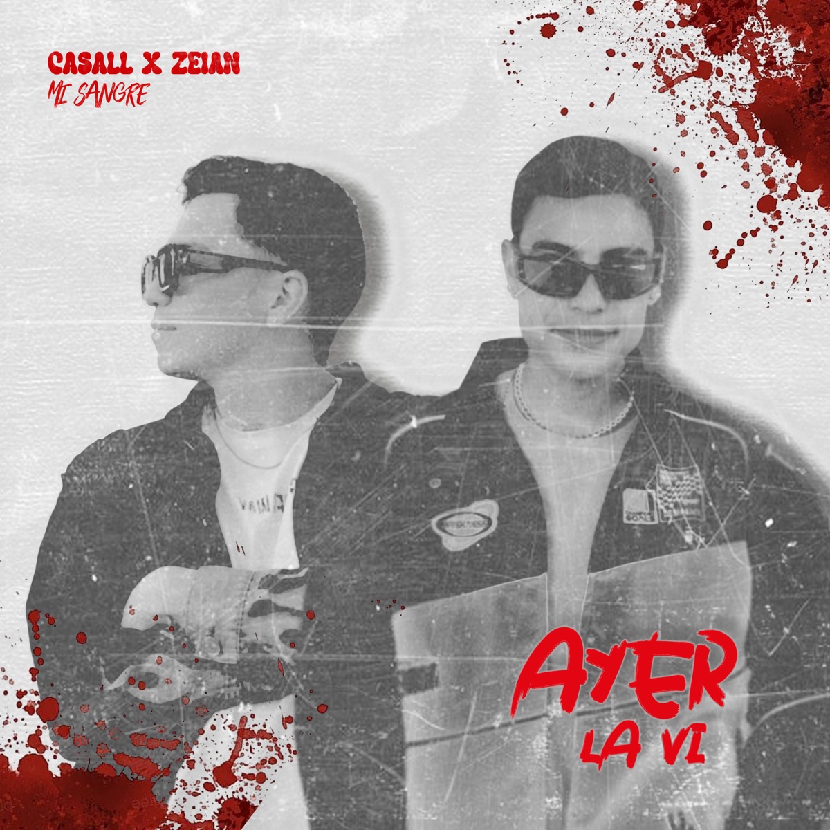 Ayer la ví - Single by Casall & Zeian album cover
