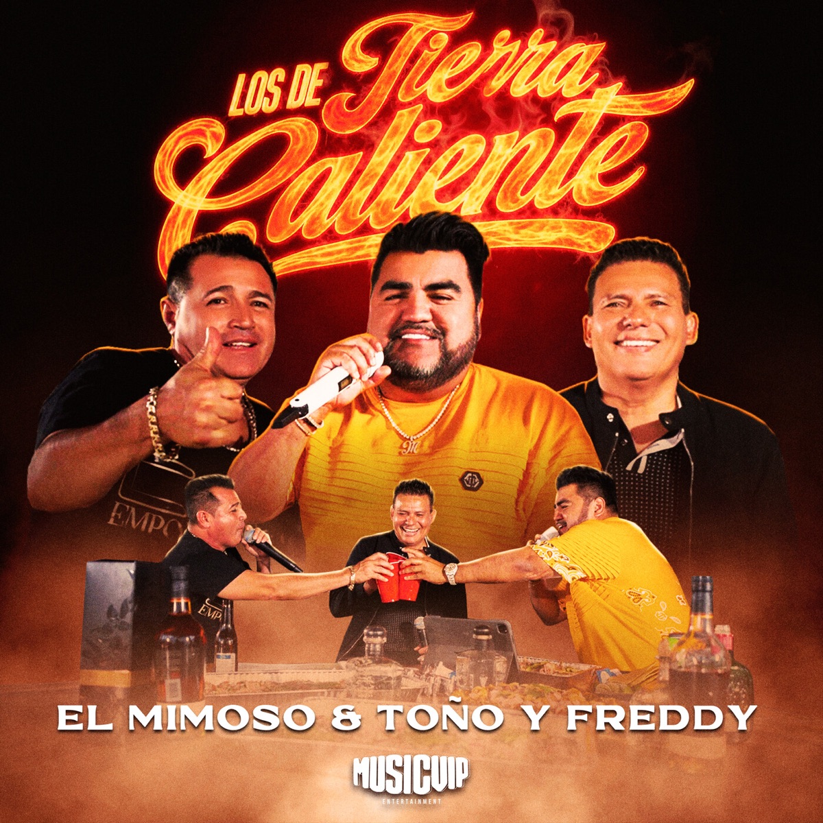 Los De Tierra Caliente (En Vivo) by El Mimoso Luis Antonio López & Toño y Freddy album cover