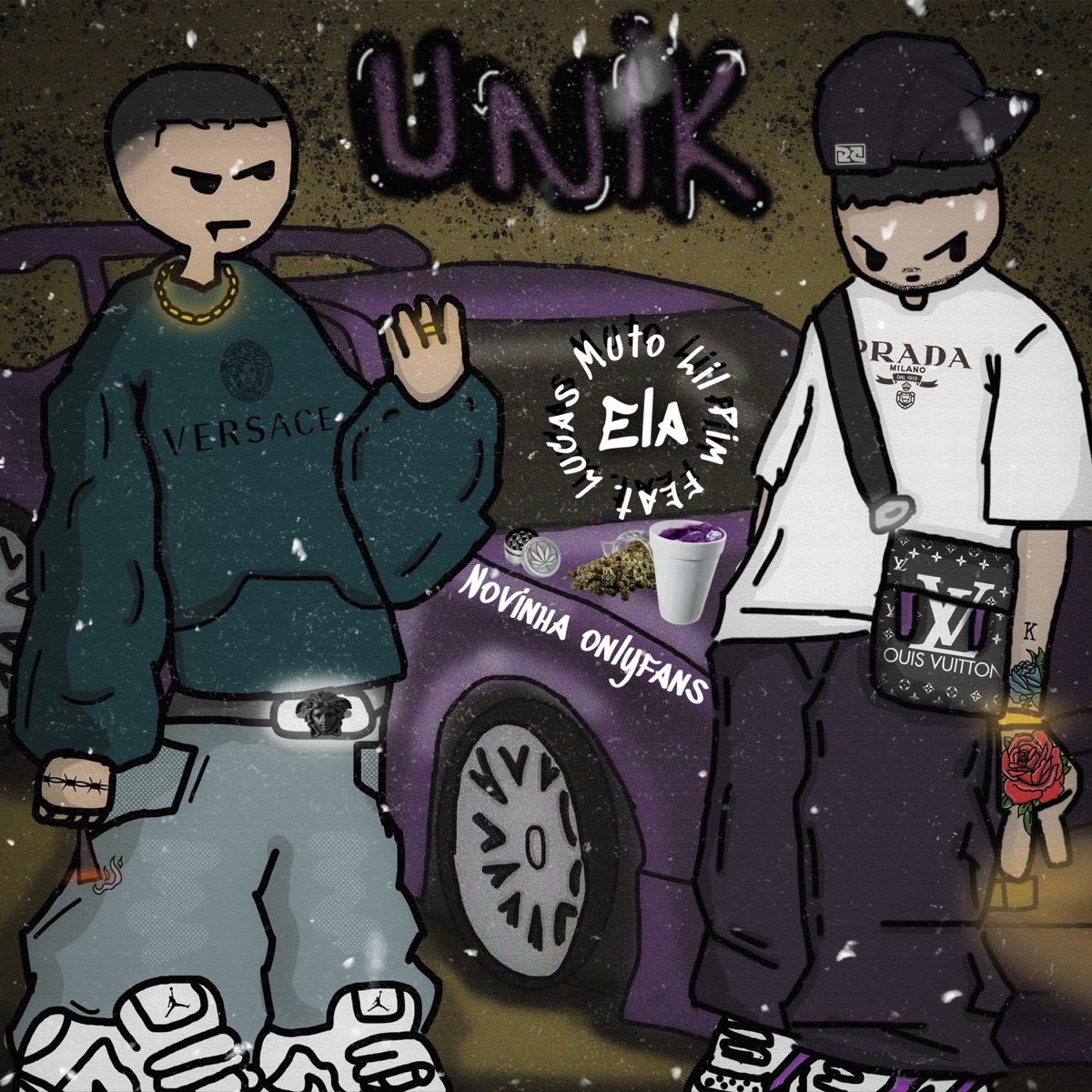 Ela/Novinha Onlyfans (feat. Lucas Muto) - Single by Lil pim album cover