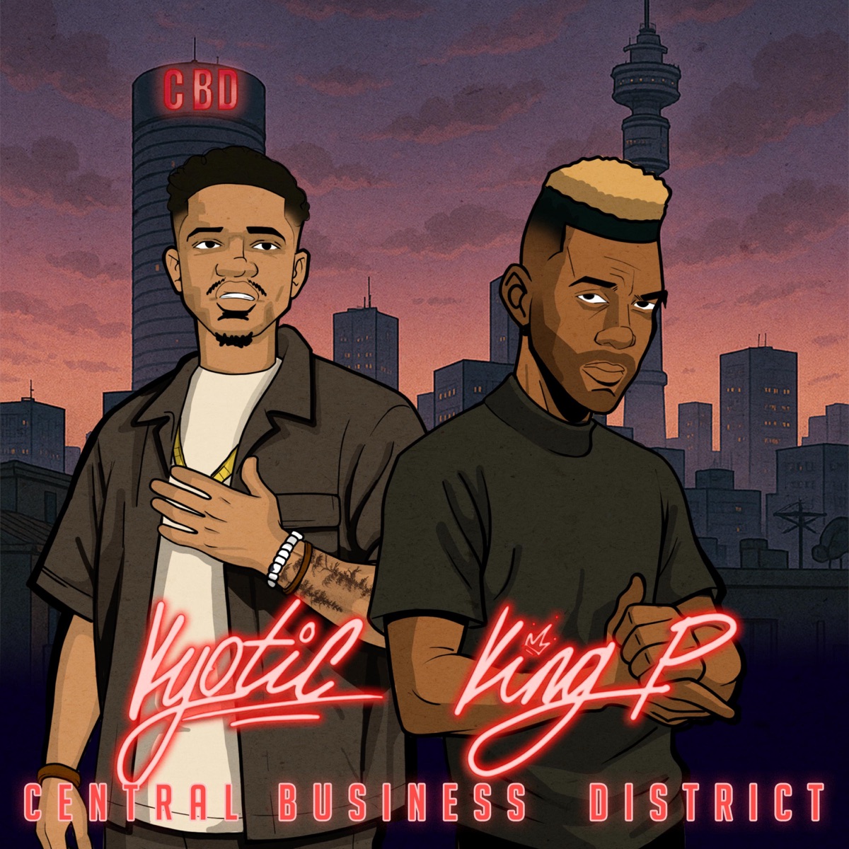 C.B.D by kyotic & King P album cover
