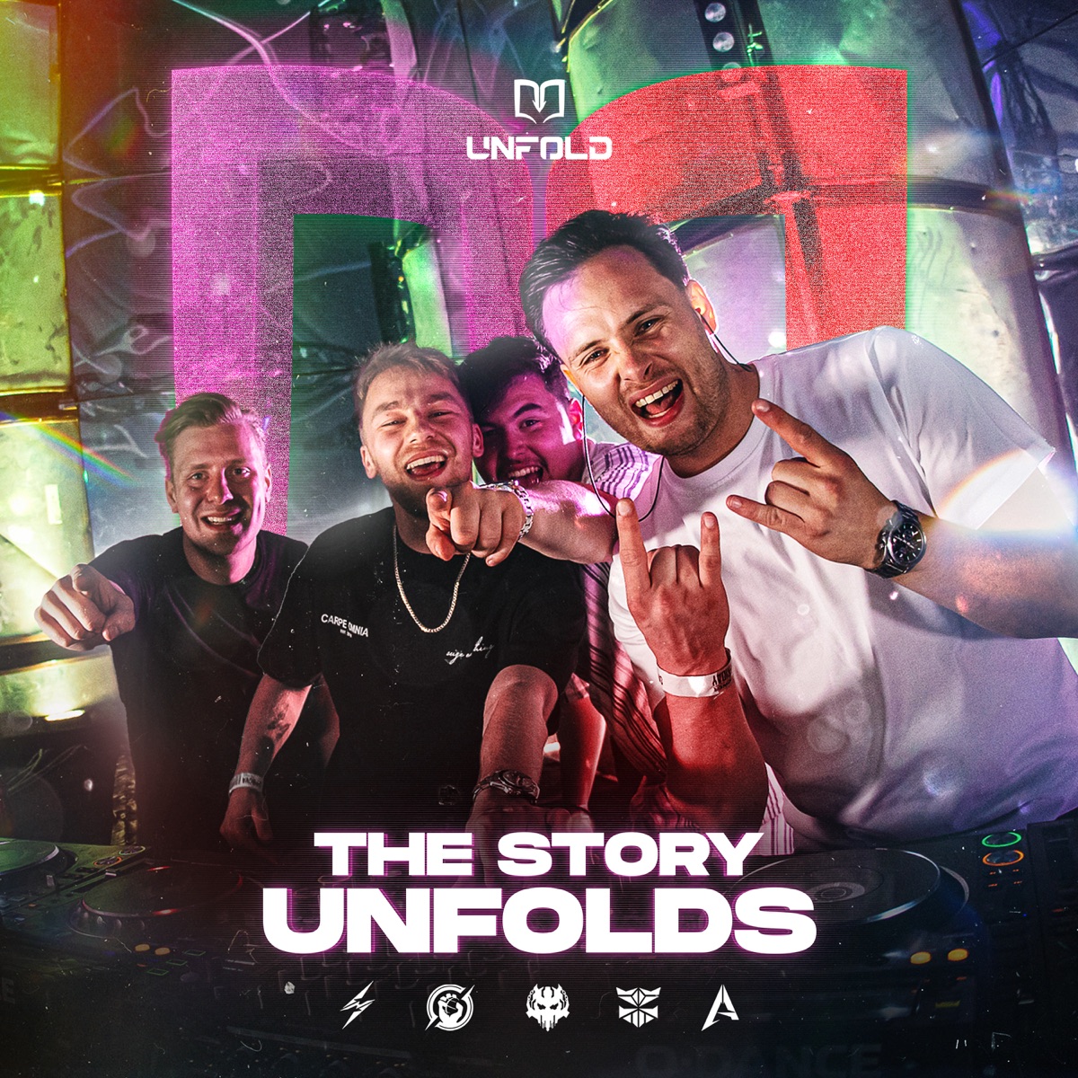 The Story Unfolds (feat. BMBERJCK & MC Activate) - Single by Sparkz, Heavy Resistance & Required album cover