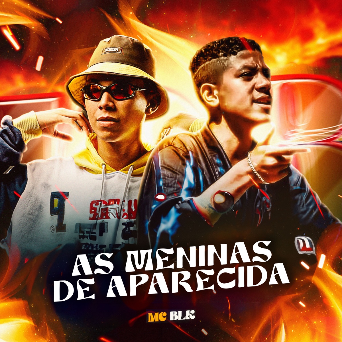 As Meninas de Aparecida - Single by MC BLK 01 album cover