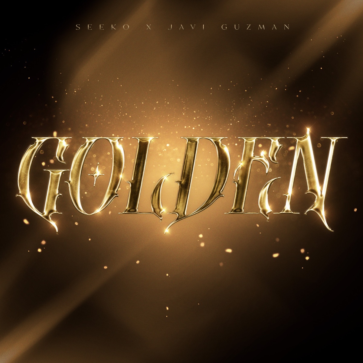 Golden (Hard Techno) - Single by Seeko, Javi Guzman & KROMA album cover