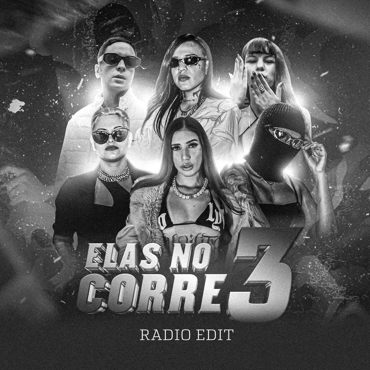 Elas no Corre 3 (Radio Edit) [feat. Ister, Kunoichi, Nikita Anaya, I V Y & MC ANA TLS] - Single by Bhad Medusa album cover