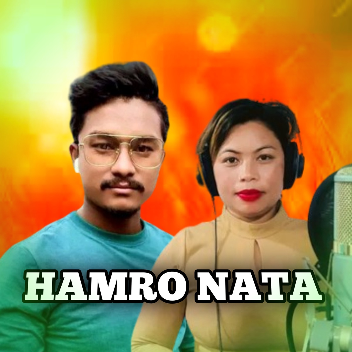 Hamro Nata - EP by Rajan BK & Sarita Thapa Magar album cover