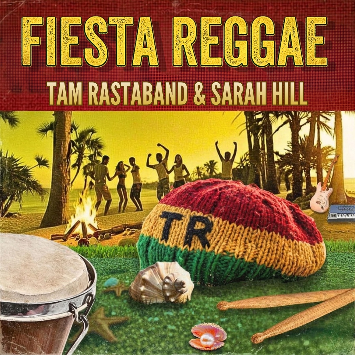 Fiesta Reggae (0riginal) by TAM RASTABAND & Sarah Hill album cover