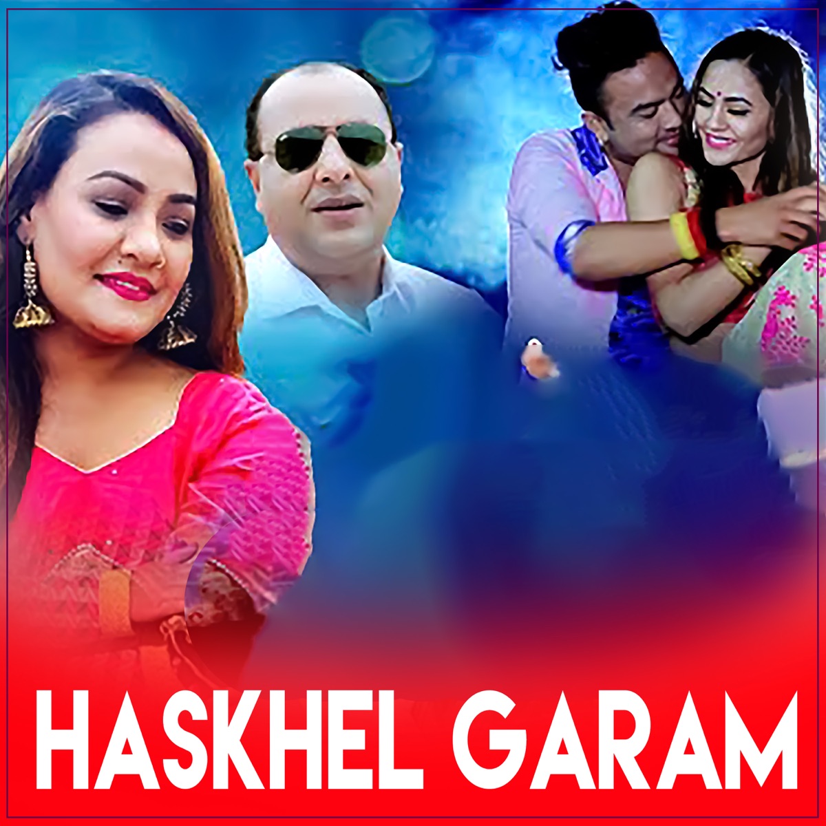 Haskhel Garam (feat. Sanjib Thakuri & Anu Parajuli) - Single by Madhab Thapa, Namaraj Dhungana & Parbati Karki album cover
