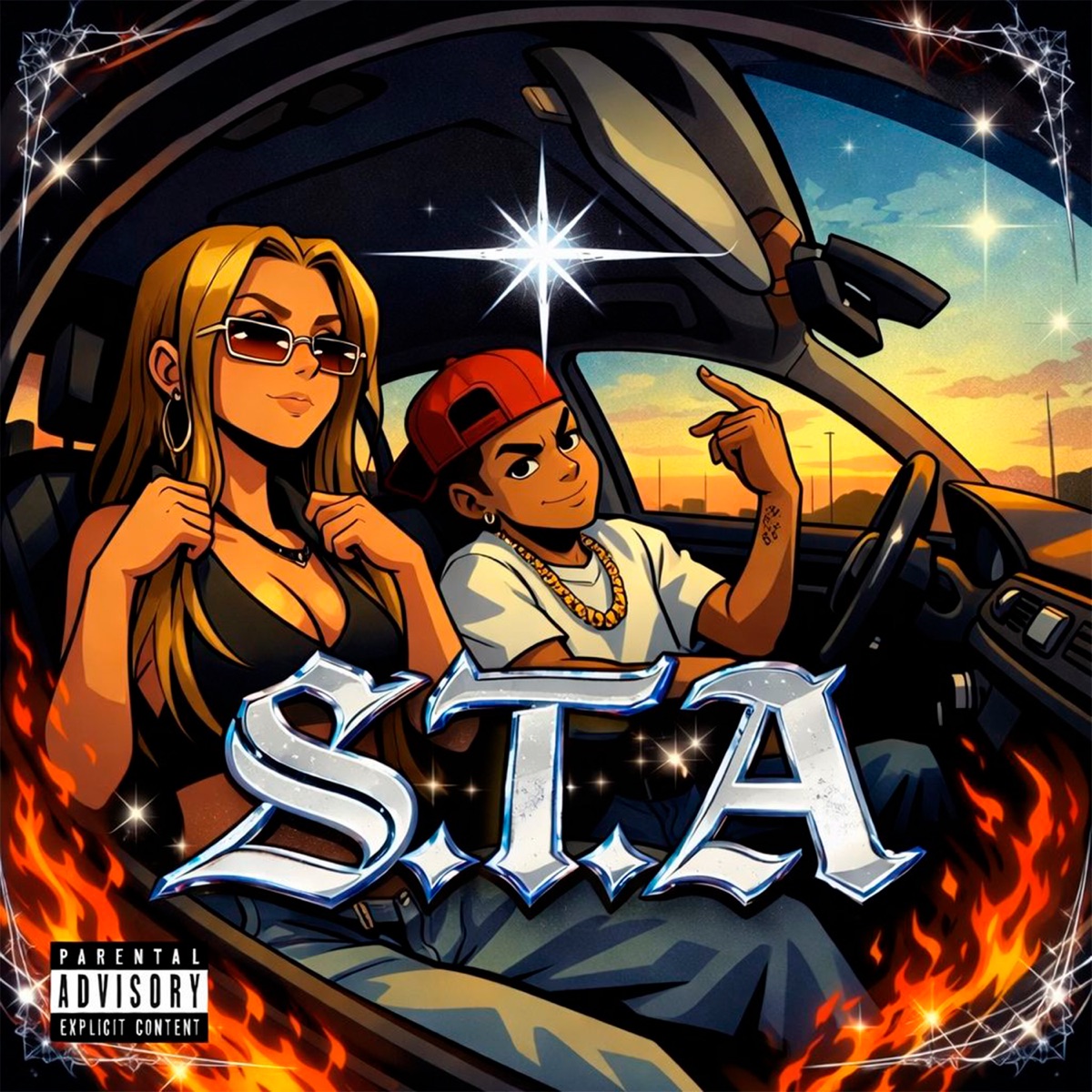 STA - Single by Elias Glz & Aleshit album cover
